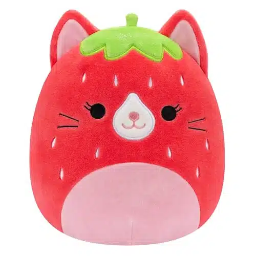 Squishmallows Original Inch Olma Strawberry Cat   Official Jazwares Plush