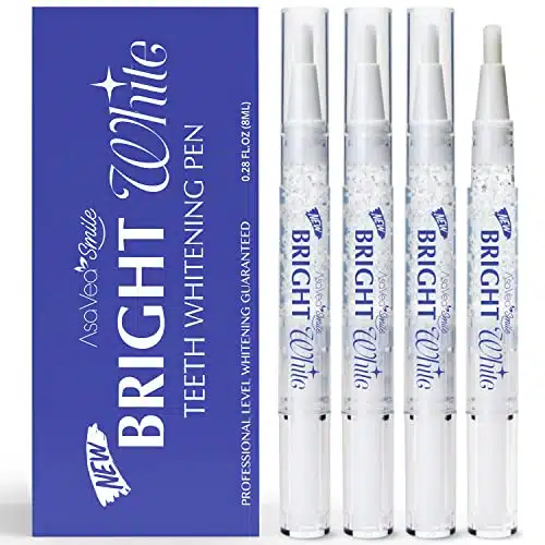 Asavea Smile Teeth Whitening Pen (Pens) For Teeth Whitening, + Uses, Effective, Painless, No Sensitivity, Travel Friendly, Beautiful White Smile, Mint Flavor