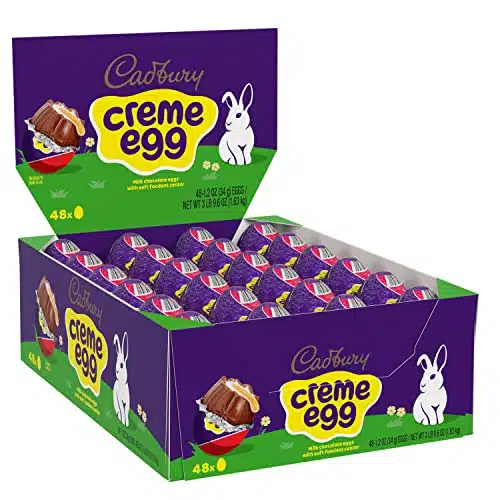 Cadbury Creme Egg Milk Chocolate Candy, Easter, Oz Eggs (Count)