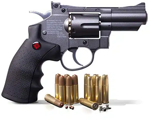 Crosman Snrsnub Nose .Caliber Pellet Bb Copowered Revolver