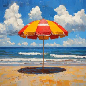 beach umbrella