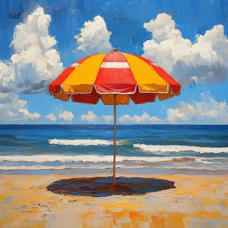 beach umbrella