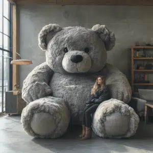 huge teddy bear