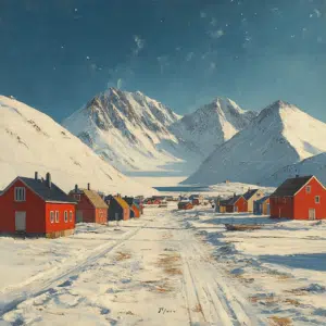 longyear city svalbard