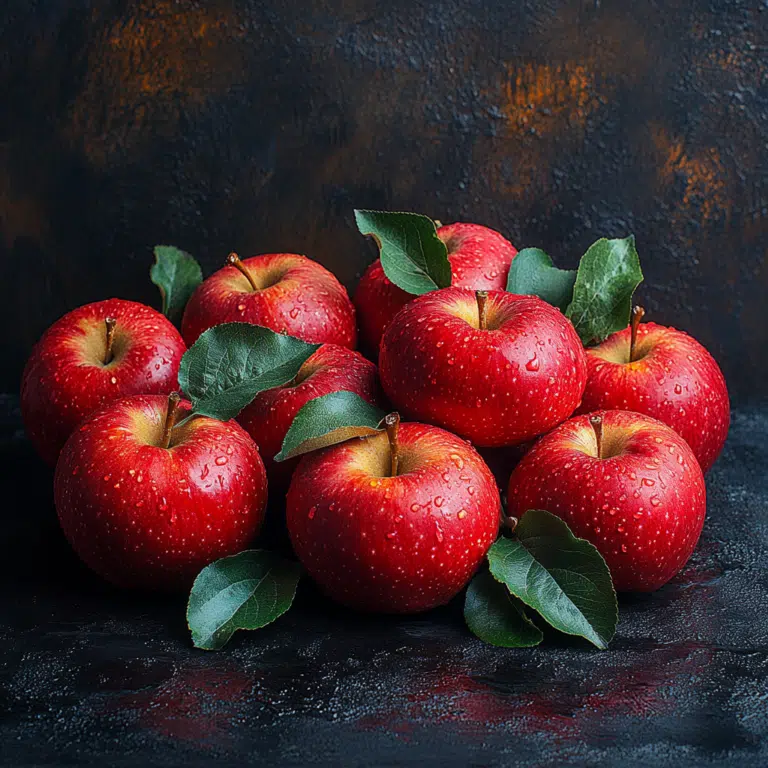 red apples